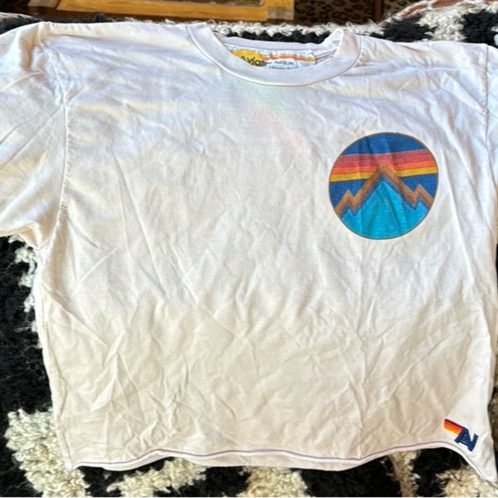 Aviator Nation crop tee small